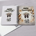 thumbnail image 4 of Happy Anniversary English Springer Spaniel Celebrates Wedding Love Family Party Spiral Bound Journal Springers Dog Lover Gifts 5x7in Spiral Notebook - 01015, 4 of 5