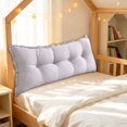 thumbnail image 7 of Wedge Cushion Headboard Reading Pillow Removable Cover, Bed Bedroom Positioning Support Bolster for Sofa Bed, Low Corner Backrest Cushion for Comfortable Rest, 7 of 7
