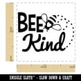 thumbnail image 2 of Bee Kind Honey Insect Self-Inking Rubber Stamp Ink Stamper - Purple Ink - Small 1 Inch, 2 of 7