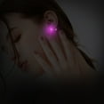 thumbnail image 3 of Kcodviy 1 Pairs Led Earrings Glowing Light Up Ear Drop Pendant Stud Stainless Multi-Color For Party Festival Big Hoop Earrings Bohemian Earrings For Women Drop Earring Beaded Earrings Fo, 3 of 4