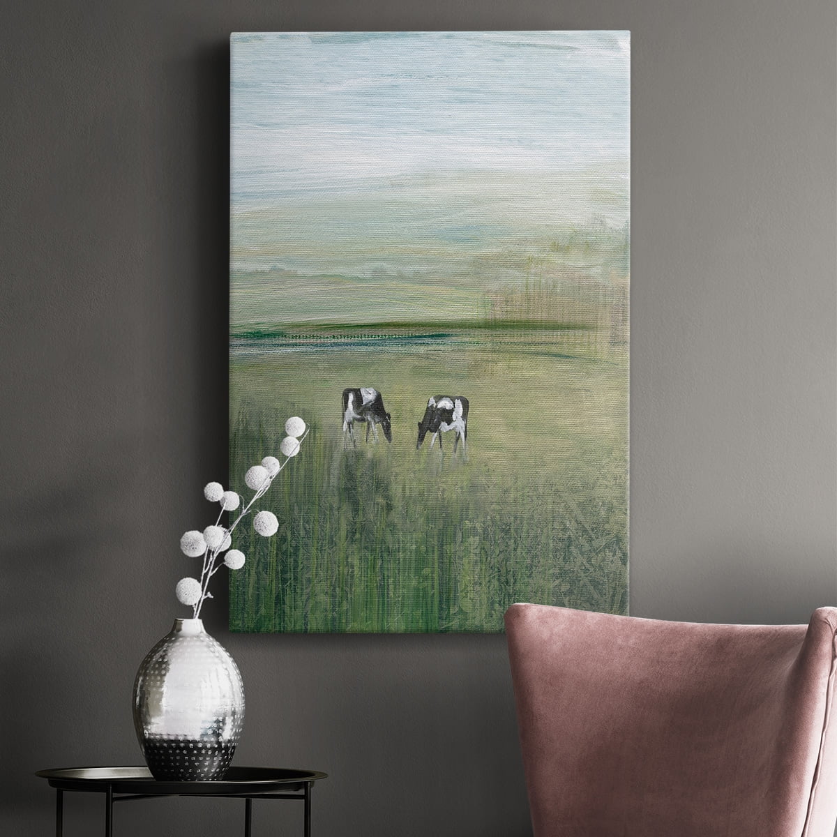 Out to Pasture II Premium Gallery Wrapped Canvas - Ready to Hang