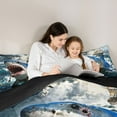 thumbnail image 5 of Feelyou 3D Sea Shark Child Queen Comforter Set, Hunting and Fishing Bedding Set, 3pcs, 5 of 8