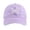 Purple - One Size, variant on Womens Cute Bow Baseball Cap Preppy Sun Cap Hiking Travel Trucker Hat Accessories Cozy White - One Size