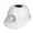 WHITE, variant on Cooling Fan Safety Helmet Front Cooling Solar Cell Powered Breathable Sun Shading for Construction Site Summer Outdoor