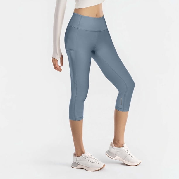 MKLEKYY Leggings para mujer, pantalones de yoga de cintura alta para mujer, leggings de fitness de primavera, ropa de gimnasio para entrenamiento al aire libre, ropa deportiva, pantalones elásticos