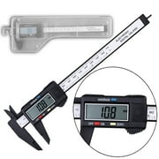 Digital Caliper, 0-6" Calipers Measuring Tool - Electronic Micrometer Caliper with Large LCD Screen, Auto-off Feature, Inch and Millimeter Conversion