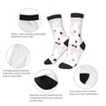 thumbnail image 3 of Uemuo Cute Poodle Dog Printed Kids Boys Socks Seamless Crew Socks Crazy Funny Athletic Sport Socks for Children, 3 of 6