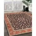 thumbnail image 2 of Ahgly Tapis Rectangulaire Intérieur Traditionnel Persan Rouge, 2 Pieds x 5 Pieds, 2 of 6