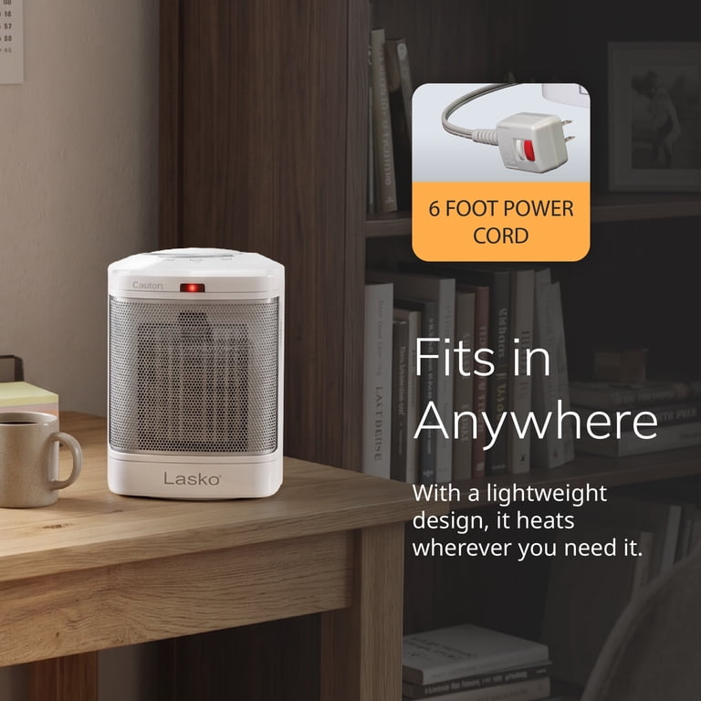 Lasko Ceramic Bathroom Space Heater, 1500W photo 7