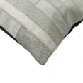 thumbnail image 2 of Natural Torino Madrid Cowhide Pillow | Grey | 12"x20", 2 of 4