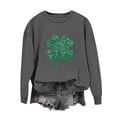 thumbnail image 3 of JYnXIANTI St Patrick's Shirts for Womens Crew Neck Long Sleeve Tops Casual Graphic T Shirts Cute Tees for Saint Patricks Day, 3 of 5