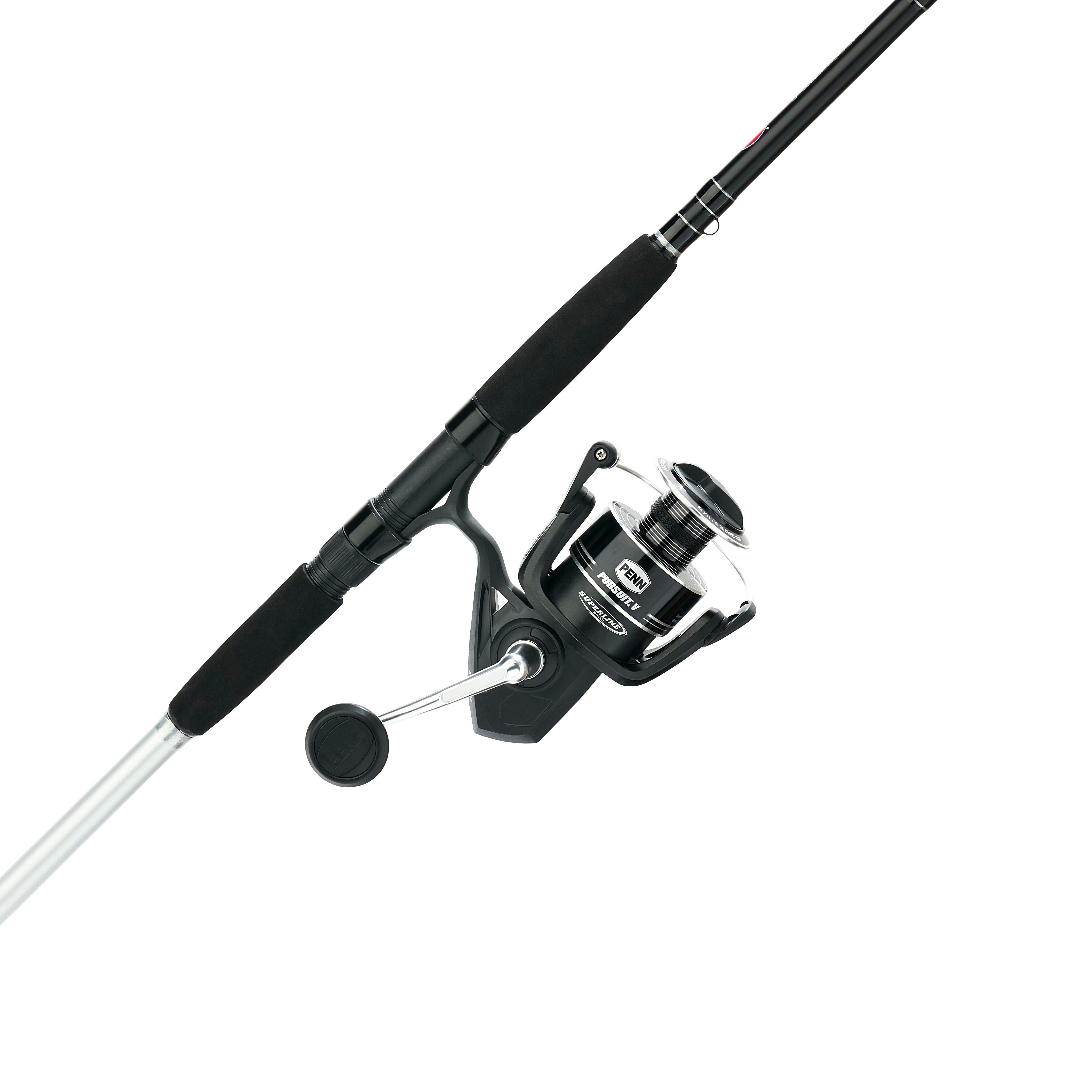PENN Pursuit V Spinning Fishing Combo, 10' Heavy Rod, 8000 Size Reel