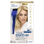 Clairol root touch-up permanent hair color creme, 11a ultra light ash blonde, 1 count Touch Up Kit Only