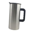 thumbnail image 4 of Jarra de acero inoxidable con tapa, jarra multiusos para bebidas, para agua fría, tetera para té helado, para bar, restaurante, cafetería y cocina. Negro, 4 of 8