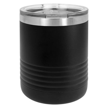 

Maxam JDLTM7102 10 oz Stainless Steel Polar Camel Travel Mug Black