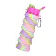 thumbnail image 2 of Toystoory Taza de consumición portátil al aire libre portátil de la caldera del viaje plegable del silicón Ciclismo rosa portátil, 2 of 6