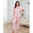 thumbnail image 2 of Vêtements de Nuit pour Femmes, style Élégant, Rose, 2 of 5