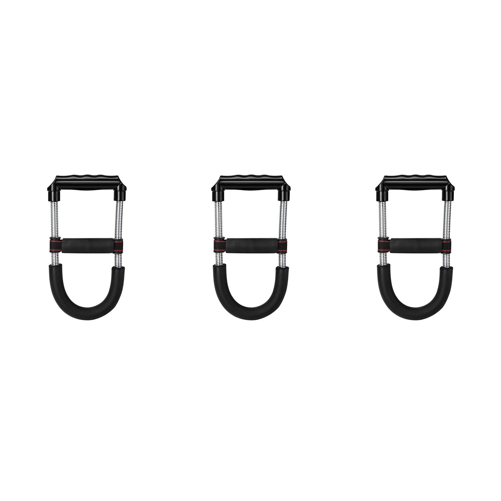 Masteelf 3pcs Wrist Force Trainer Electroplating Stoving Varnish Muscle Trainer Fitness Equipment for Home (Common Style 45LB)