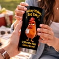 thumbnail image 4 of Wakey Wakey Egg Baky Funny Rooster 20oz Stainless Steel Insulated Tumbler - Leak-Proof Travel Coffee Cup, Farm Humor Chicken Themed Drinkware for Morning, 4 of 6