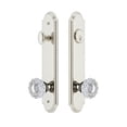 thumbnail image 3 of Grandeur 839791 Arc Solid Brass Tall Plate Single Cylinder Keyed Entry Set - Grey, 3 of 6
