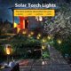 thumbnail image 5 of 6 Pack Solar Flashing Dancing Flame Lights Waterproof Solar Torch Lights for Outdoor Garden Patio Pathway Yard, 5 of 5