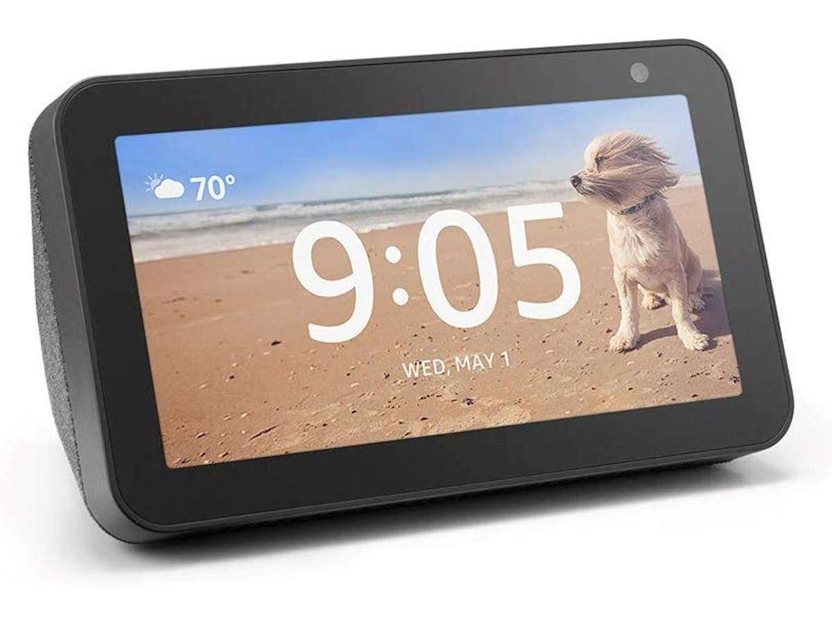 Amazon Echo Show 5 Smart Display with Alexa Charcoal, Set Alarms and