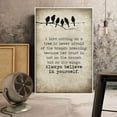 thumbnail image 2 of IDEA4WALL Framed Canvas Wall Art for Living Room, Bedroom Beautiful Quotes Canvas Prints for Modern Home Decoration Ready to Hang, 2 of 4
