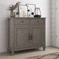 thumbnail image 2 of Connaught 40" WD Wood Traditional Entryway Storage Cabinet in Farmhouse Gray, 2 of 8
