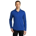 thumbnail image 1 of Port Authority Men's Dry Zone UV MicroMesh Long Sleeve Polo K110LS, 1 of 1