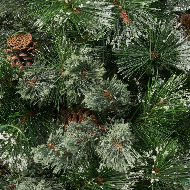 Ashland PreLit Artificial Cashmere Pencil Christmas Tree,, 50 OFF