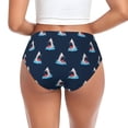 thumbnail image 3 of Womens Underwear Big Mouth Shark Cuteness No Show Seamless Underwear for Women, Soft Stretch Women's Panties, Hipster Ladies Panties Bikini Underwear Briefs, 3 of 6
