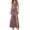 Rose Gold, variant on Elegant Backless Strapless Satin Bridesmaid Dress Pleated Formal Evening Gown For Women