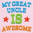 thumbnail image 2 of CafePress - My Great Uncle Is Awesome Infant Bodysuit - Baby Light Bodysuit, Size Newborn - 24 Months, 2 of 4