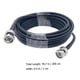 thumbnail image 2 of Male to Male Coaxial Cable Extension Rg58 Low Loss Black Abs Cable 1Set, 2 of 4