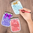 thumbnail image 1 of Set de tarjetas de felicitación de San Valentín con mini muñecos de insectos | Tarjeta de mensaje con botella flotante | Regalos para intercambio en el aula, 1 of 3