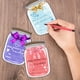 thumbnail image 1 of Juego de tarjetas regalo de San Valentín con muñeca mariposa de 5 cm - Tarjeta de felicitación con botella flotante y caja de papel - Material para fiestas de aula, 1 of 3