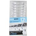 thumbnail image 1 of DDI  12-Piece Round Shape Clear Shower Curtain Rings Case of 48, 1 of 1