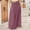 Dark Purple, variant on DuoJiaJ Women's Straight Skirt Casual Basic Solid Midi Skirt For Daily Wear Outing Spring Summer Fall Versatile Outfit Skirts For Women Blue L