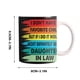 thumbnail image 2 of Taza vintage "No tengo hija favorita" | Taza de café de cerámica blanca de 325 ml | Apta para lavavajillas y microondas | Regalo sarcástico y divertido para mamá, hermana, esposa o novia | Día de la, 2 of 5
