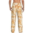 thumbnail image 2 of Bixox Men's Watercolor Sea Shells Patterned Pajama Pants with Pockets Lounge Clothes for Home, 2 of 5