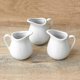 thumbnail image 3 of Set Of 6 X 90ml Small White Ceramic Serving Jugs - Ideal For Milk, Cream And Serving Sauces With Meals Banmo, 3 of 3