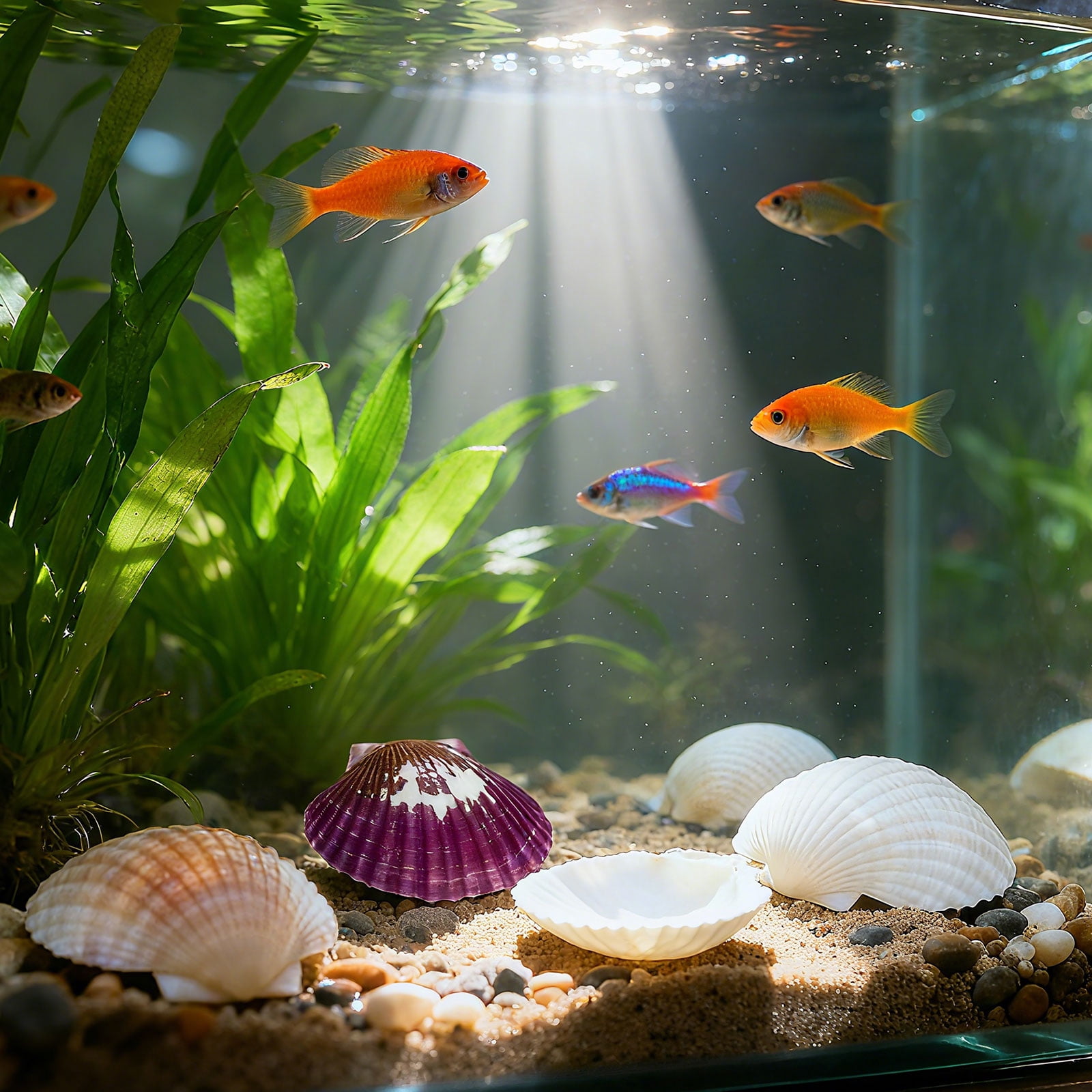Uxcell 60Pcs Scallop Shells, 1.6"-2" Natural Sea Shells Seashell Bulk for DIY Painting Fish Tank Landscape Beach Theme Party Wedding and Home Decoration, Brown