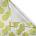 thumbnail image 4 of Ambesonne Green and White Valance Pack of 2, Watercolor Dots, 54"X12", Pale Green and White, 4 of 5