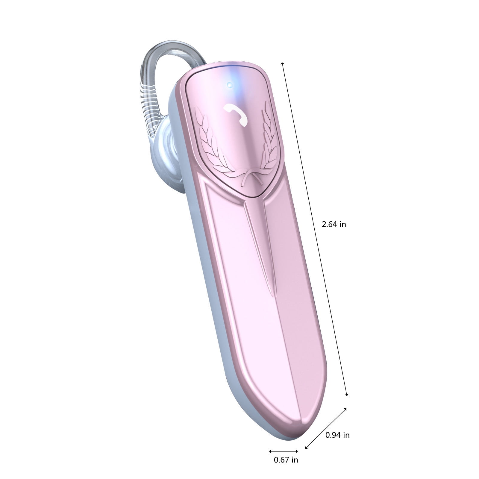 Weloille New Bluetooth Earpiece Wireless Handsfree Headset With Microphone For Business