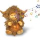 thumbnail image 4 of Breathing High Land Cow Toy with Music Light Portable Baby Developmental Toy for Adults Kids Sleeping, 4 of 5