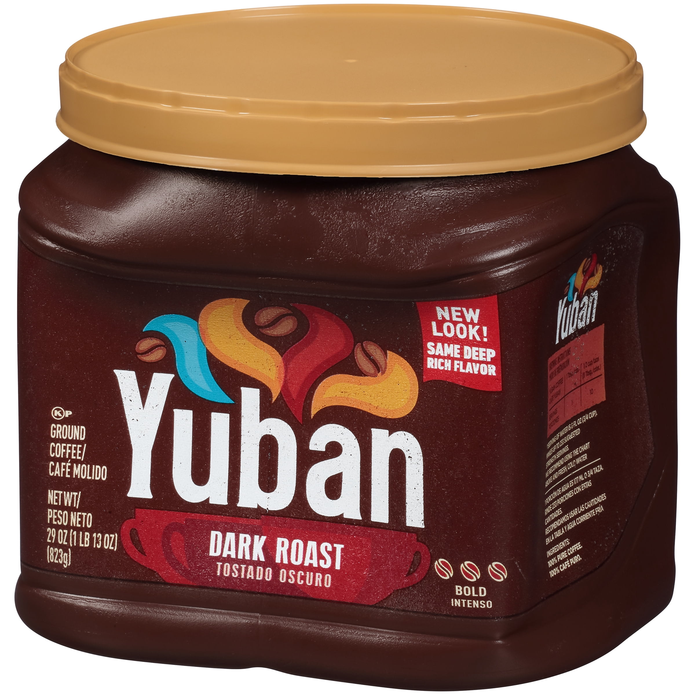 Yuban Dark Roast Ground Coffee 29 oz Canister