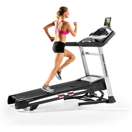 proform power 1295i treadmill with 7 touch screen display and 15