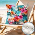 thumbnail image 7 of 17.7 Inch Summer Waterproof Pool Beach Outdoor Pillow Cover, Quick Dry Sand Proof Decorative Throw Cushion Case, Pillowcase for Patio, Balcony, Yard, Swimming Pool & Water Activities Decor, L, 7 of 7