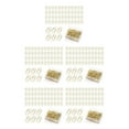 thumbnail image 2 of pitrice 130pack/lot Multifunctional Paper Clips Bookmarks And Document Binding Exquisite Bookmark Clips 5Set, 2 of 6