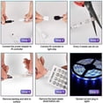 thumbnail image 4 of Bande Led Bluetooth 5m 5050 Lumière Changeante Rgb, Contrôlée par Application Téléphone Intelligent 44 Touches, Synchronisation avec Fonction Rythme/chronomètre Musical, 4 of 5